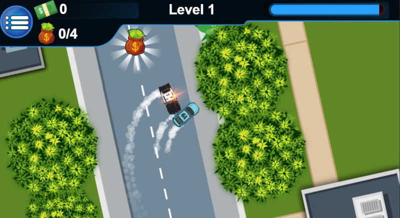 Police Chase Drifter Solar Smash Online