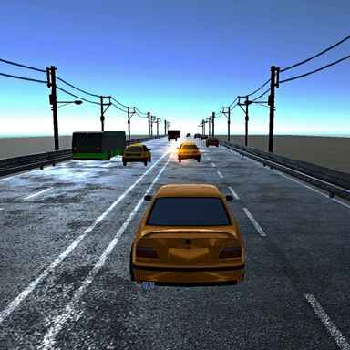 Solar Smash Highway Traffic