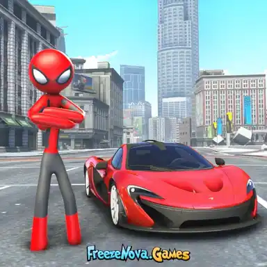 Solar Smash Stickman GTA City